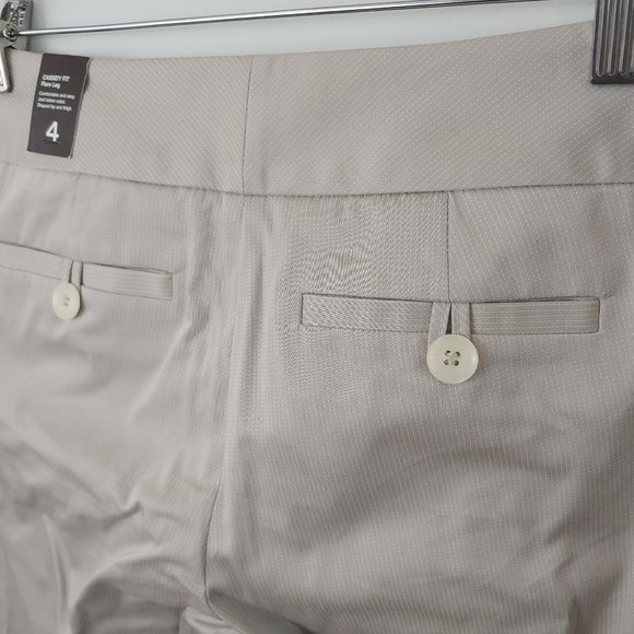 The Limited Cassidy Fit Khaki Trousers size 4 NWT - Picture 8 of 9